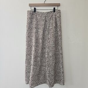 NWOT Floral Midi Skirt